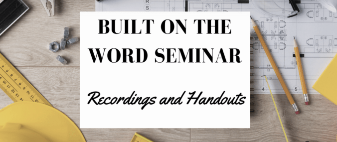 Built on the Word