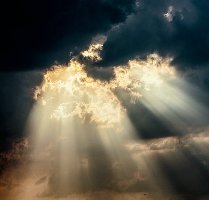 clouds dark dramatic heaven